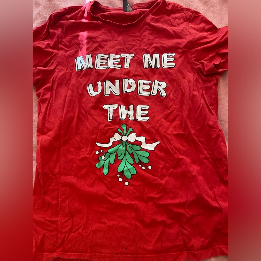ASOS Christmas Red Tee